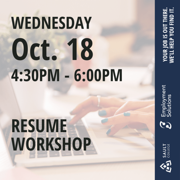 Resume Workshop - October 18